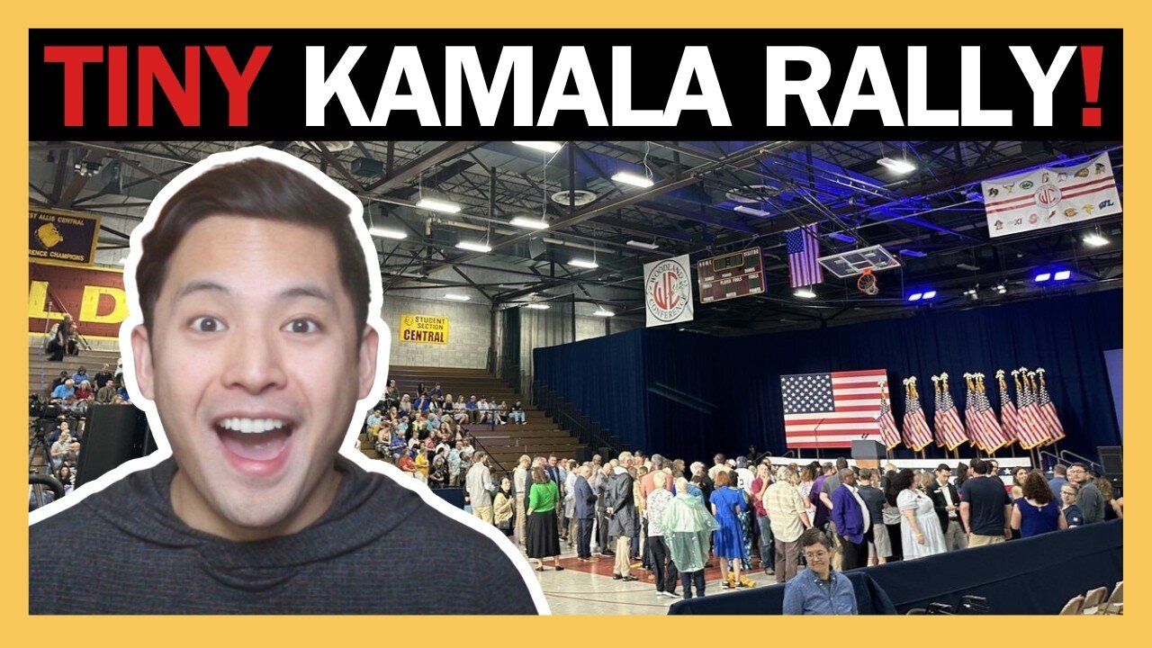 Kamala’s First TINY Rally Proves She Will BACKFIRE On Democrats!