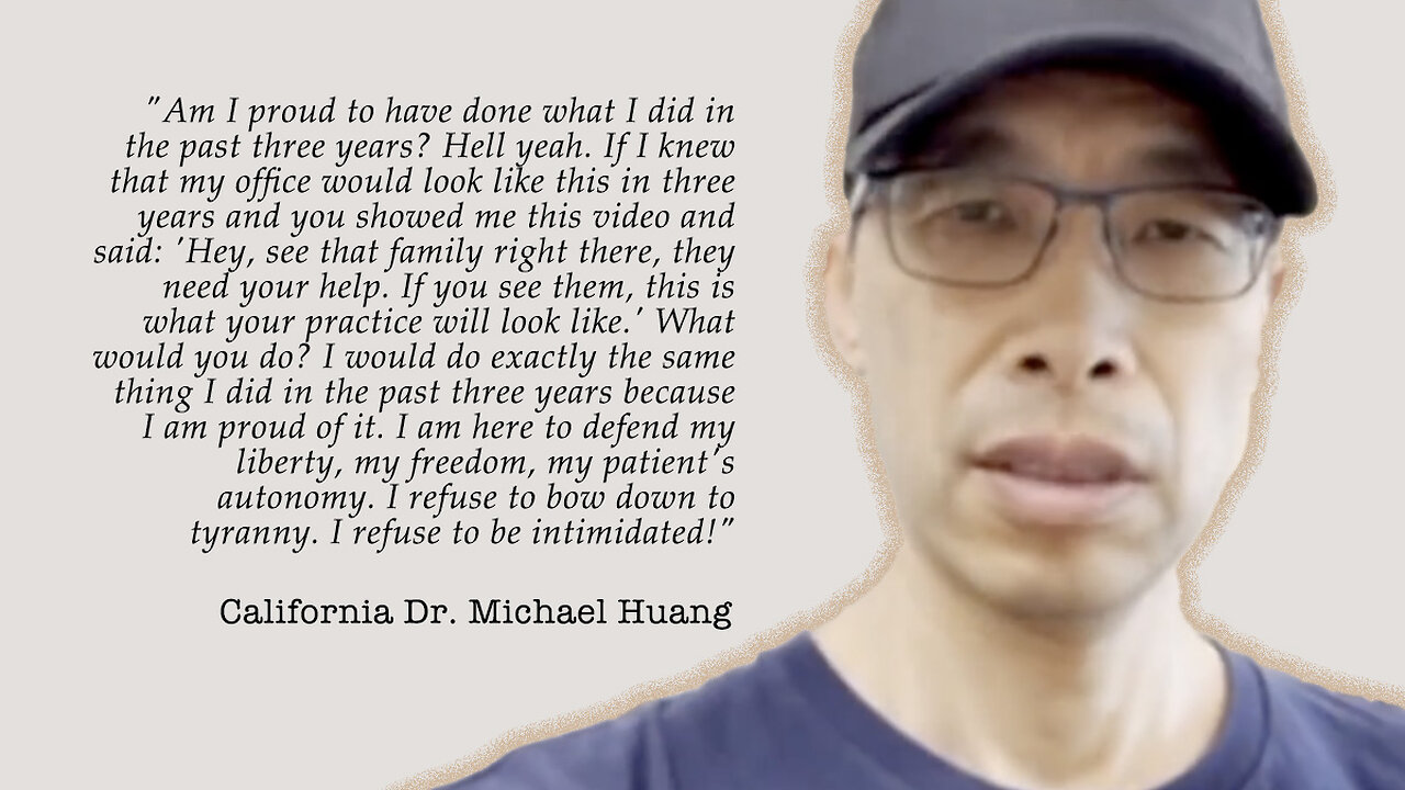 Doctor Put Out Of Business For Refusing To Bow To California's Tyrannical Medical Laws