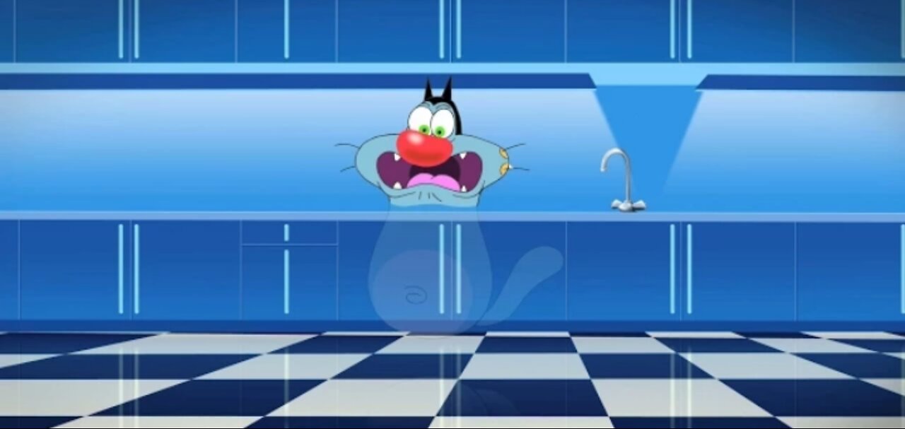 Oggy and the Cockroaches - Now you see me now you don't (S04E33 full episode HD).