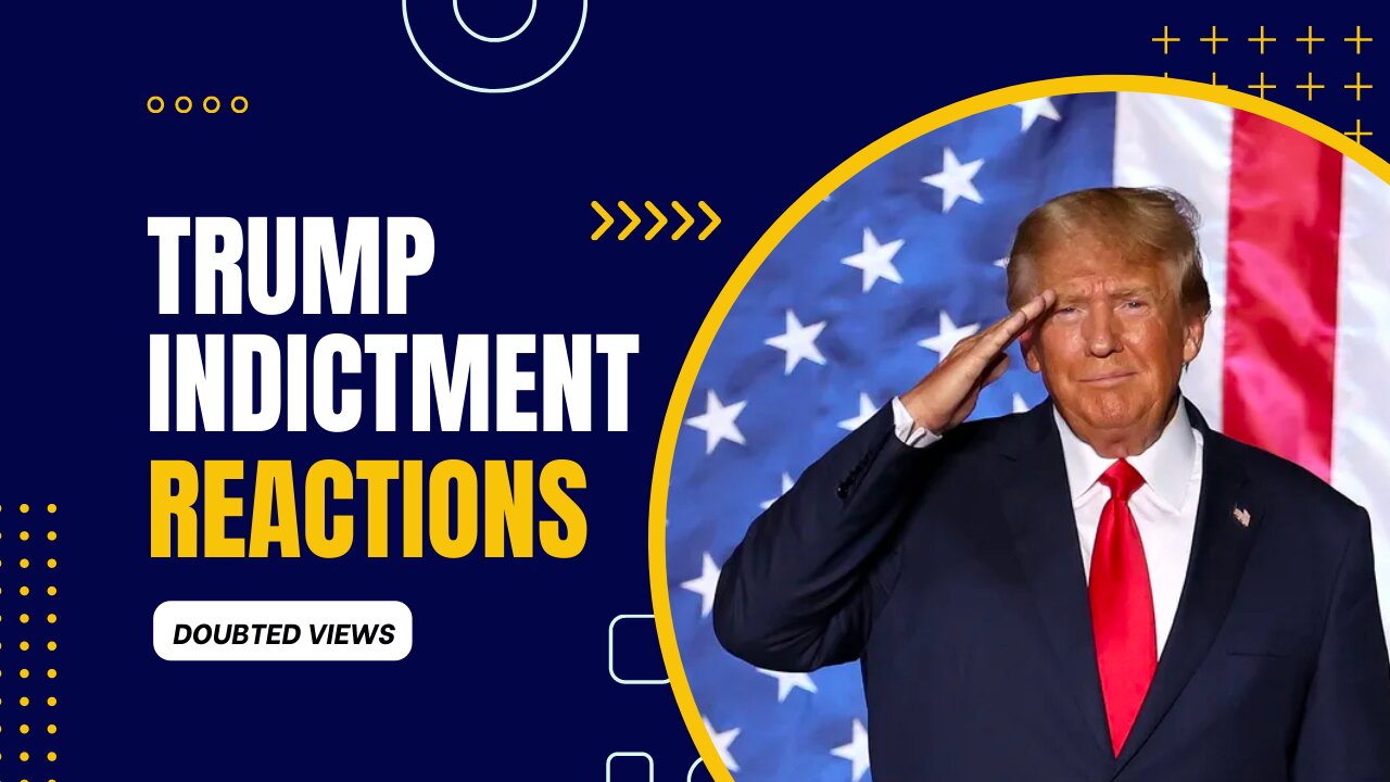 Reactions to TRUMP INDICTMENT SPEECH & OTHER NEWS!