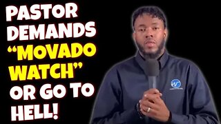 FRAUDULENT Pastor ANGRY at his church for NOT BUYING HIM A WATCH!