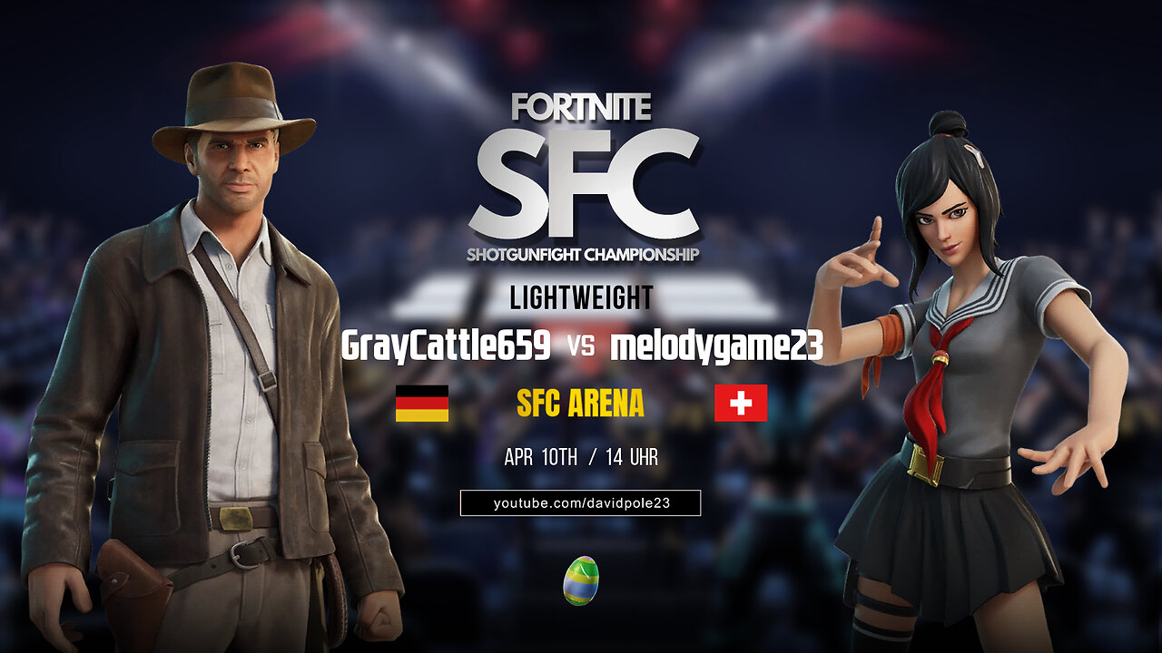 FORTNITE SFC season4 LW FIGHT • GrayCattle659 vs melodygame23 #fortnitesfc #freevbucksnot