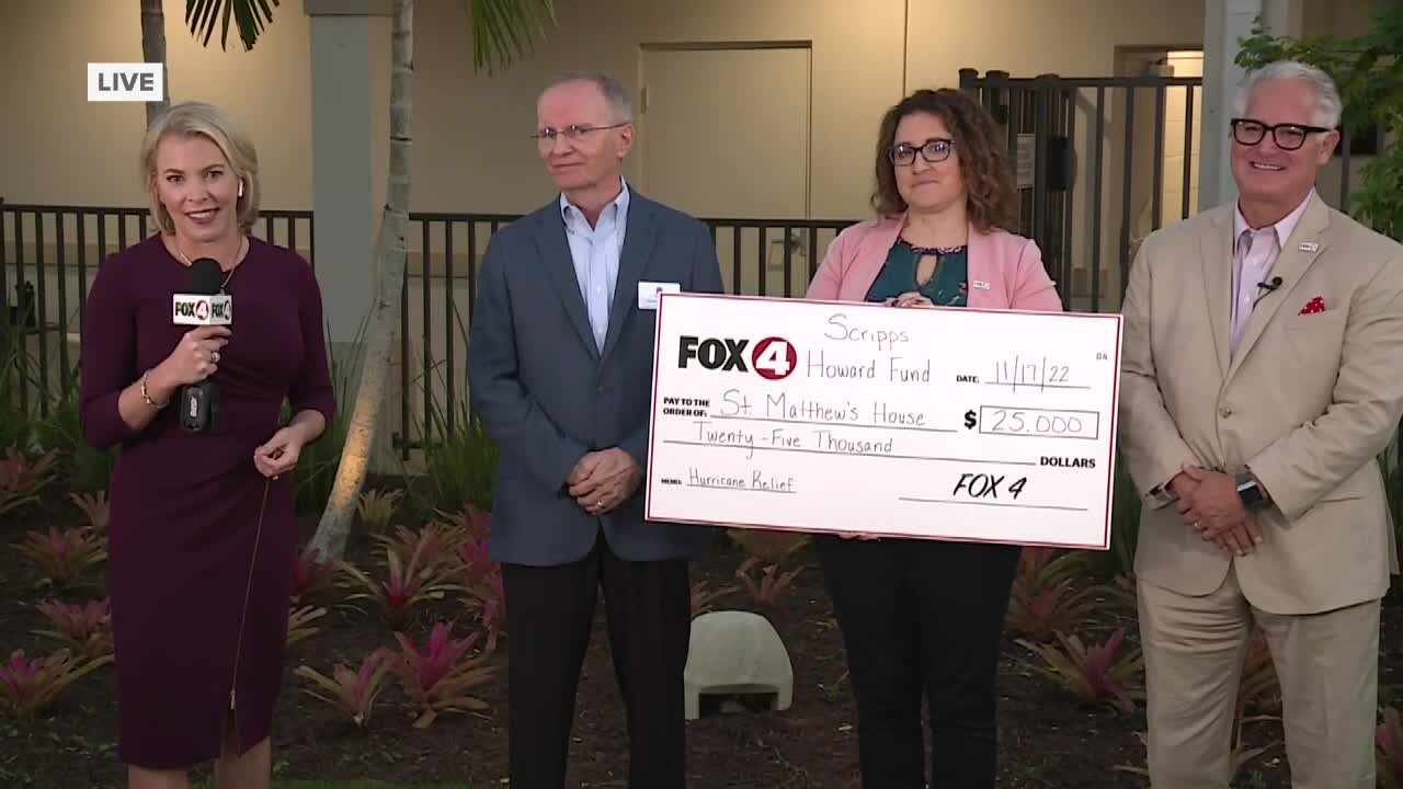 The Scripps Howard Fund donates $25,000 to St. Matthew's House
