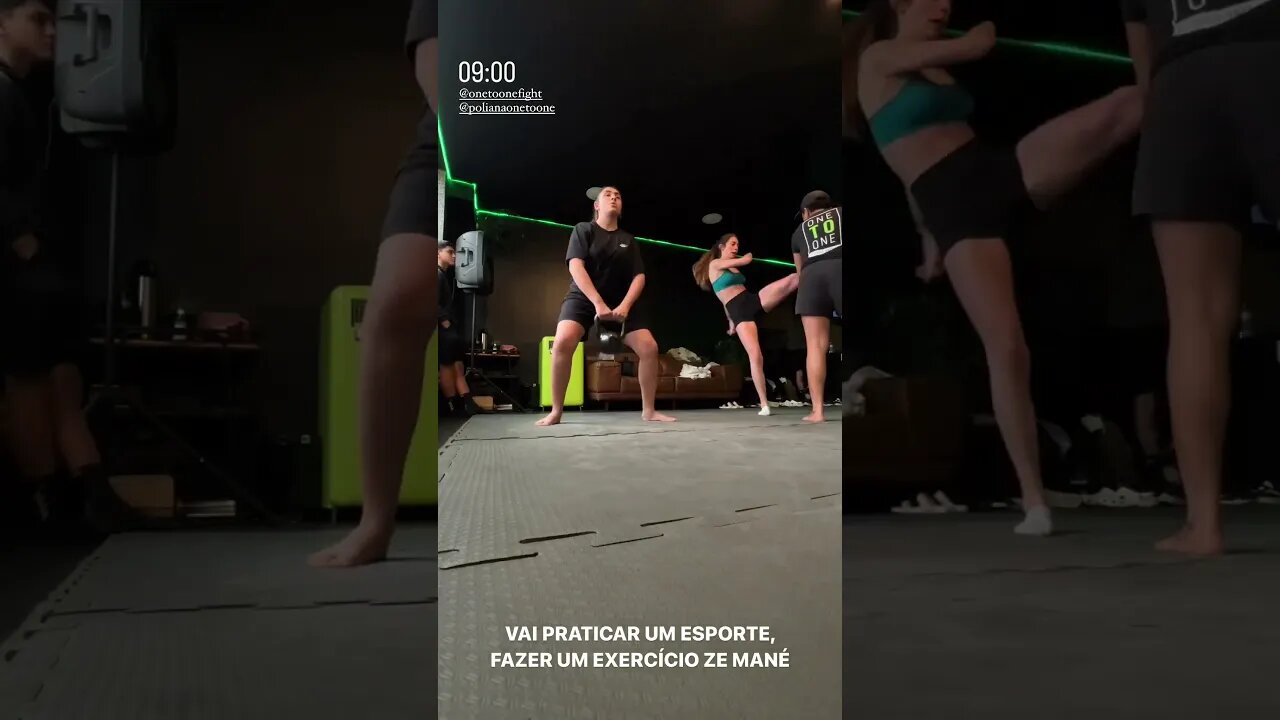 vai pratica um esporte