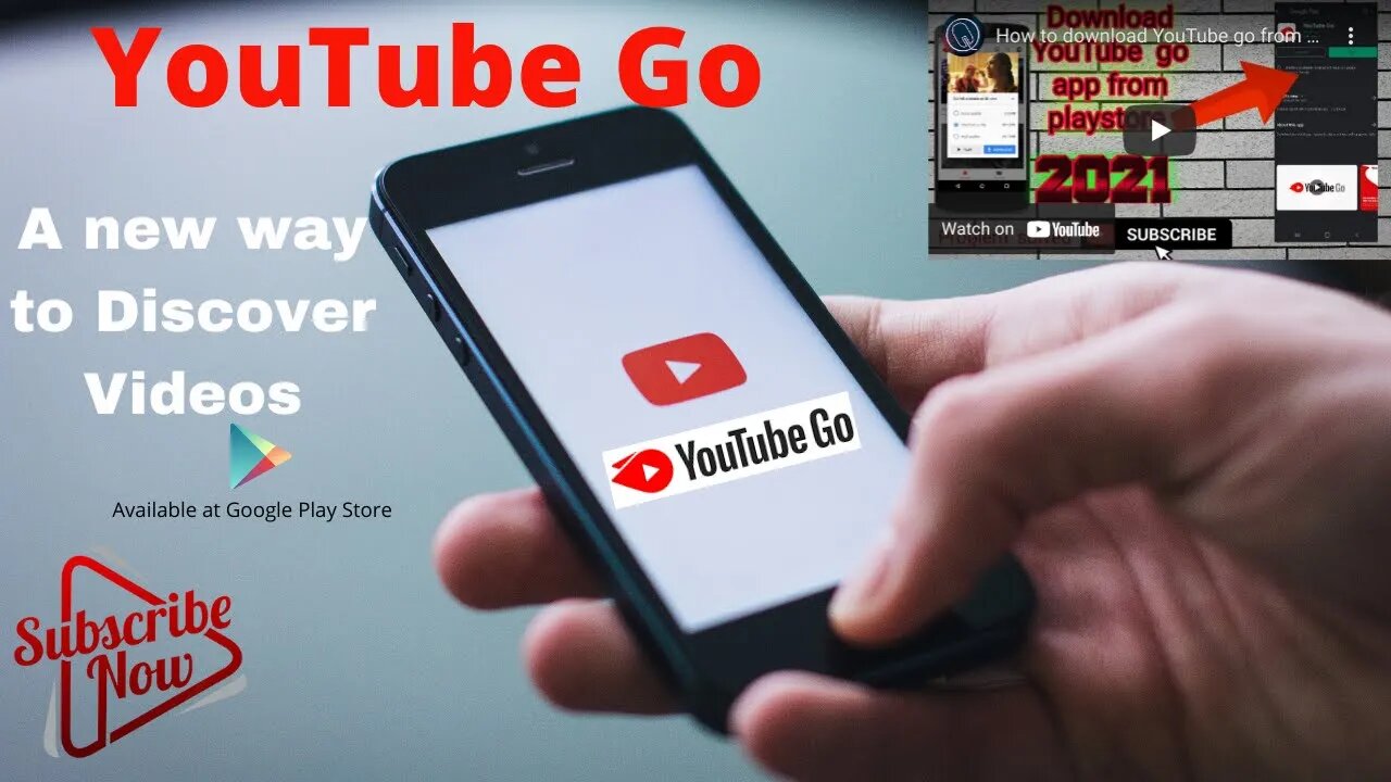 YouTube go from Google Play Store #qisaqtech