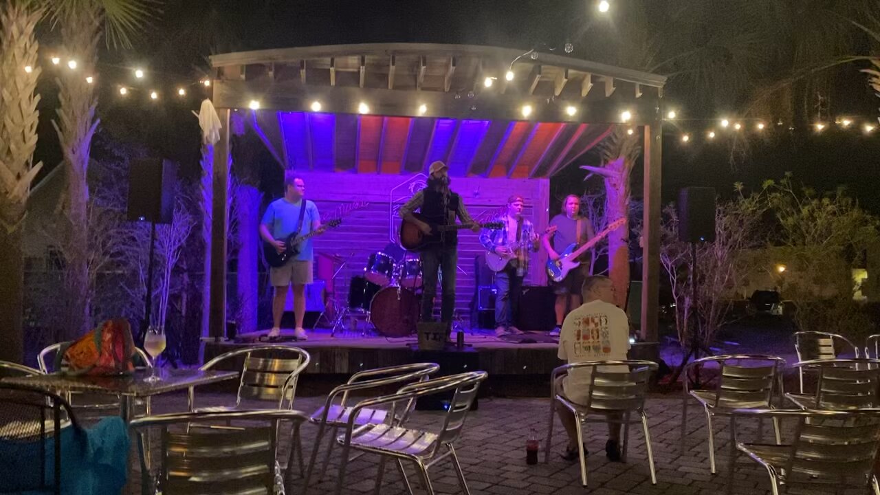 "There Was This Girl" Hunter Wall Band, November 11, 2022, Port St. Joe, Florida