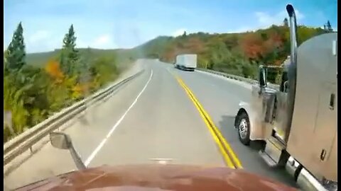 Crazy Trucker On Highway 17