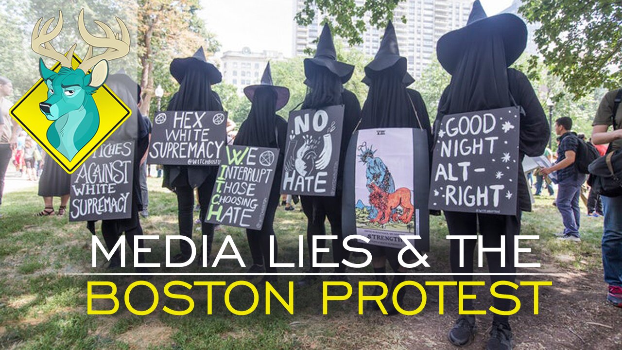 TL;DR - Media Lies & the Boston Protest [22/Aug/17]