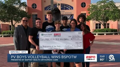 Park Vista's season earns them the performance of the week