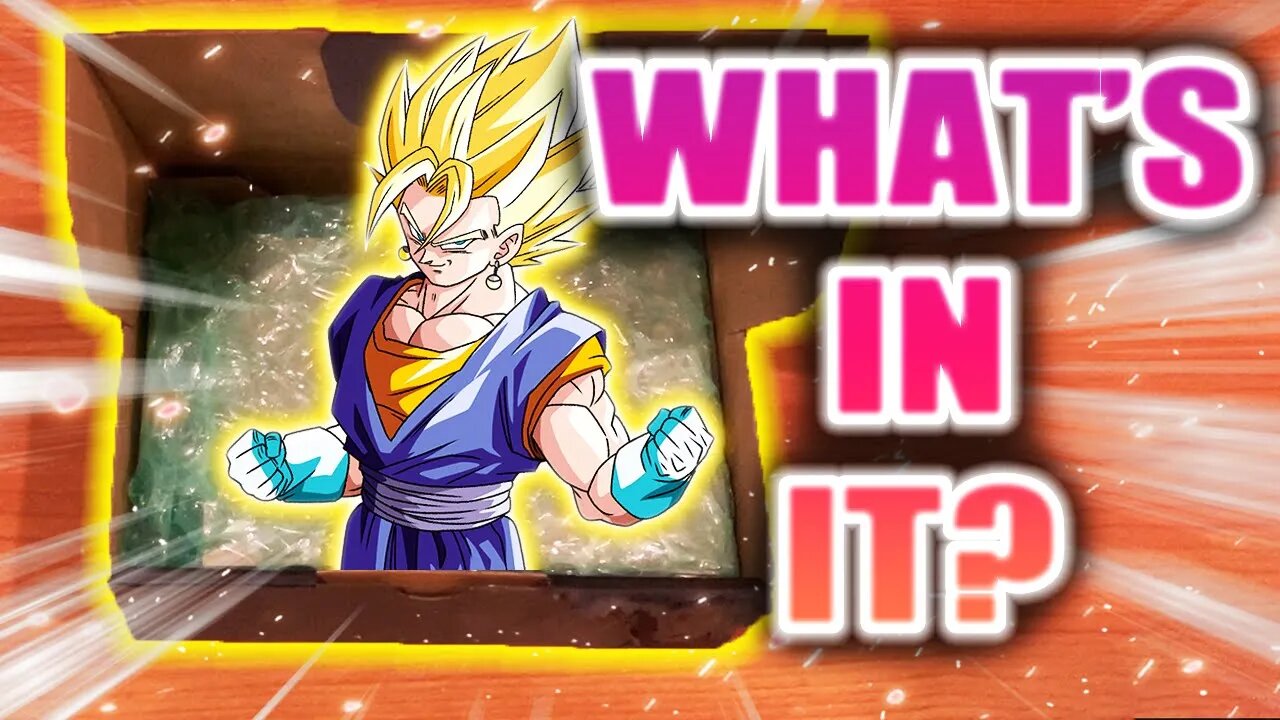 i got a dragon ball package in the mail...