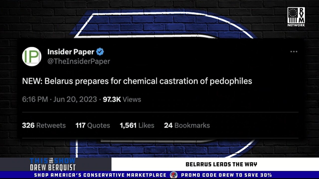 Pedophiles To Be Chemically Castrated In Belarus | Academics Suggest Child Sex Robots Instead