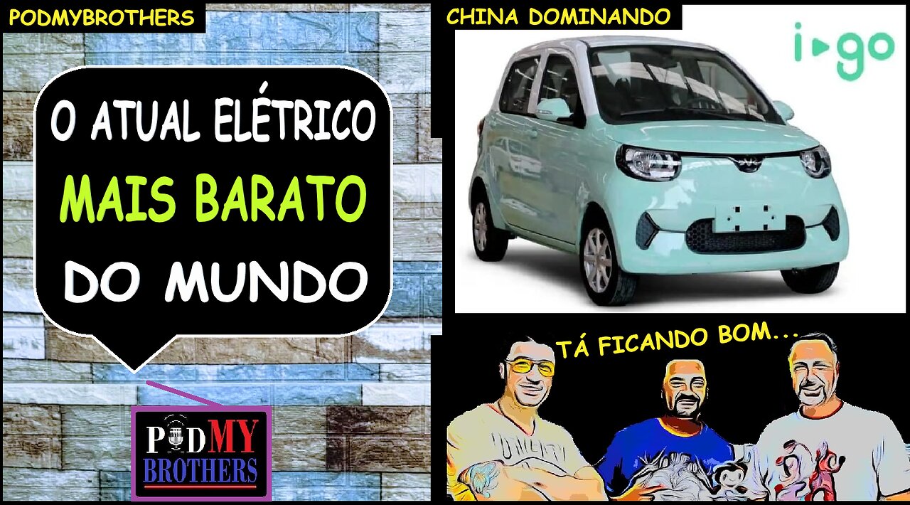 CONHEÇA O CARRO ELÉTRICO MAIS BARATO DO MUNDO