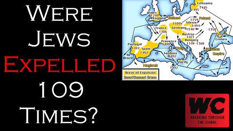 Were Jews Expelled 109 Times?