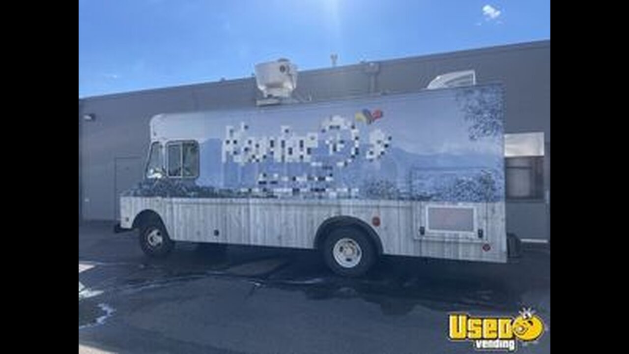 18' Chevy P30 Commercial Kitchen Food Truck with ProTex Fire Suppression System for Sale in Colorado