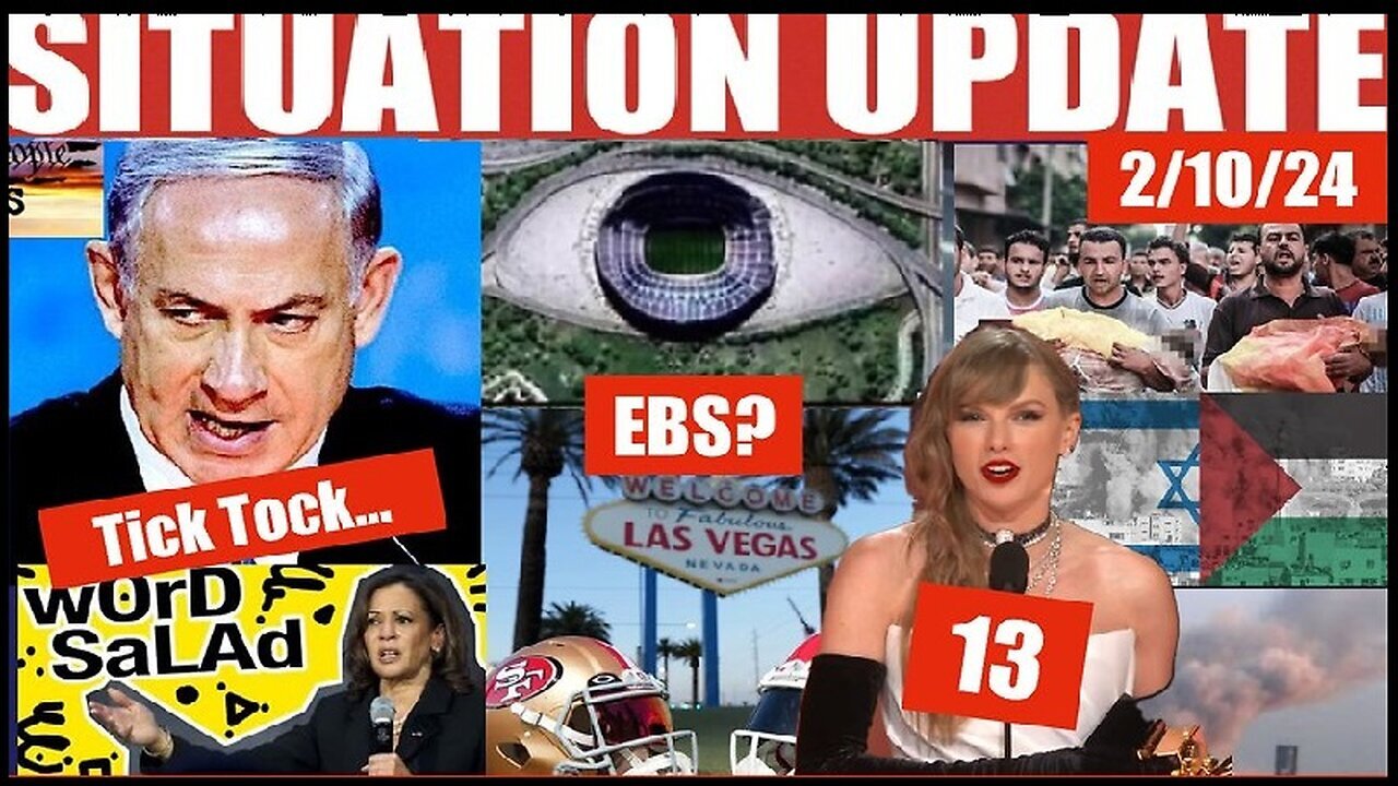 Situation Update: Superbowl EBS Countdown? Cabal/Deep State Mafia!