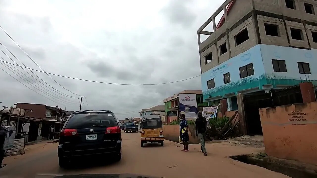 Nigeria Vlog | Road trip from Lagos to Aketi (Ogun State) 🇳🇬