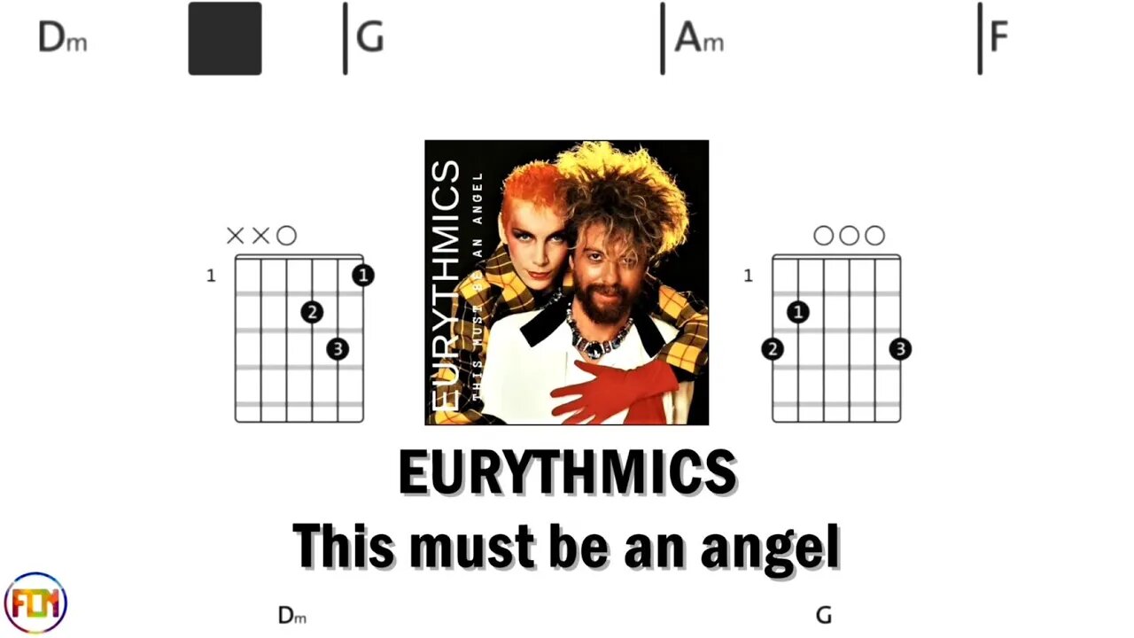 EURYTHMICS This must be an angel - Guitar Chords & Lyrics HD