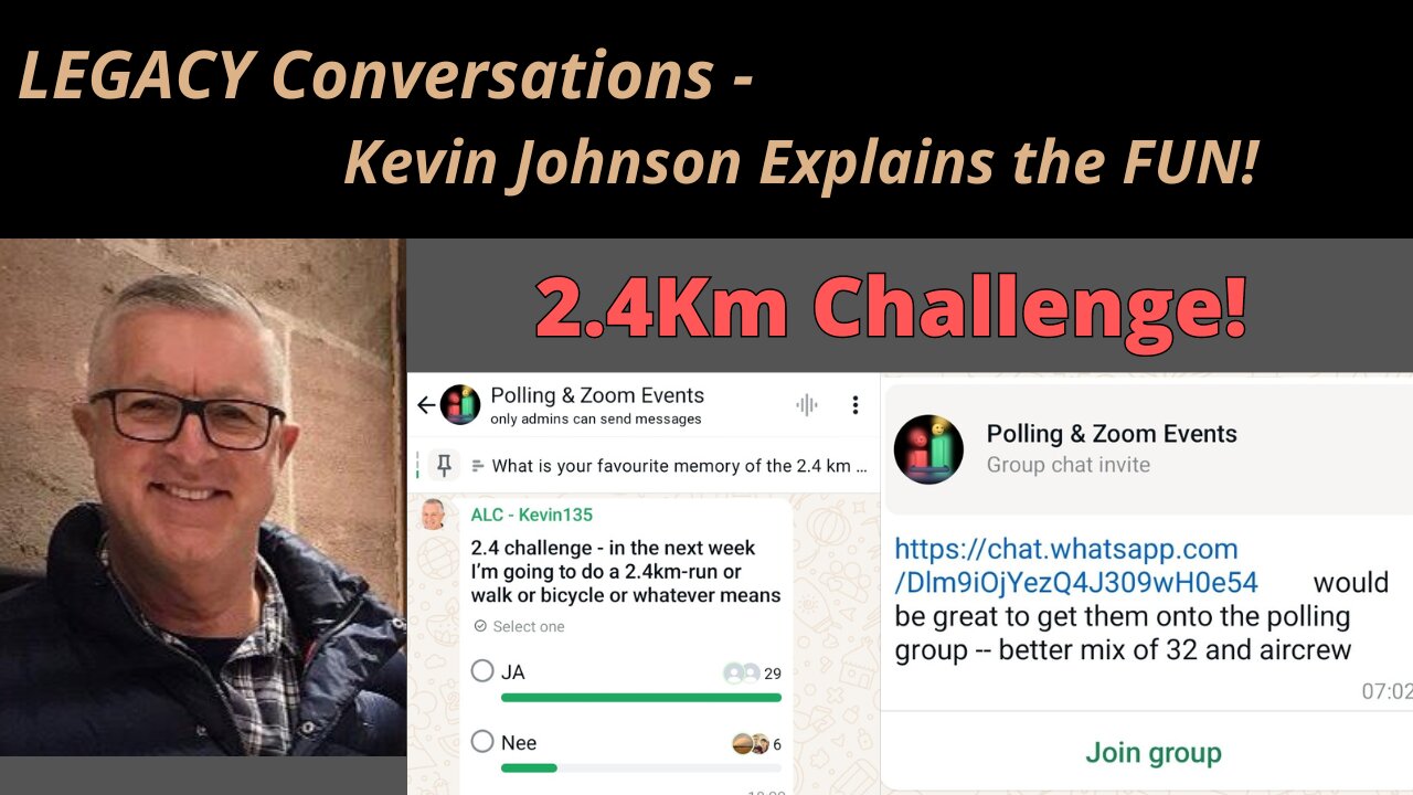 The 2.4 Km Challenge - with Kevin Johnson