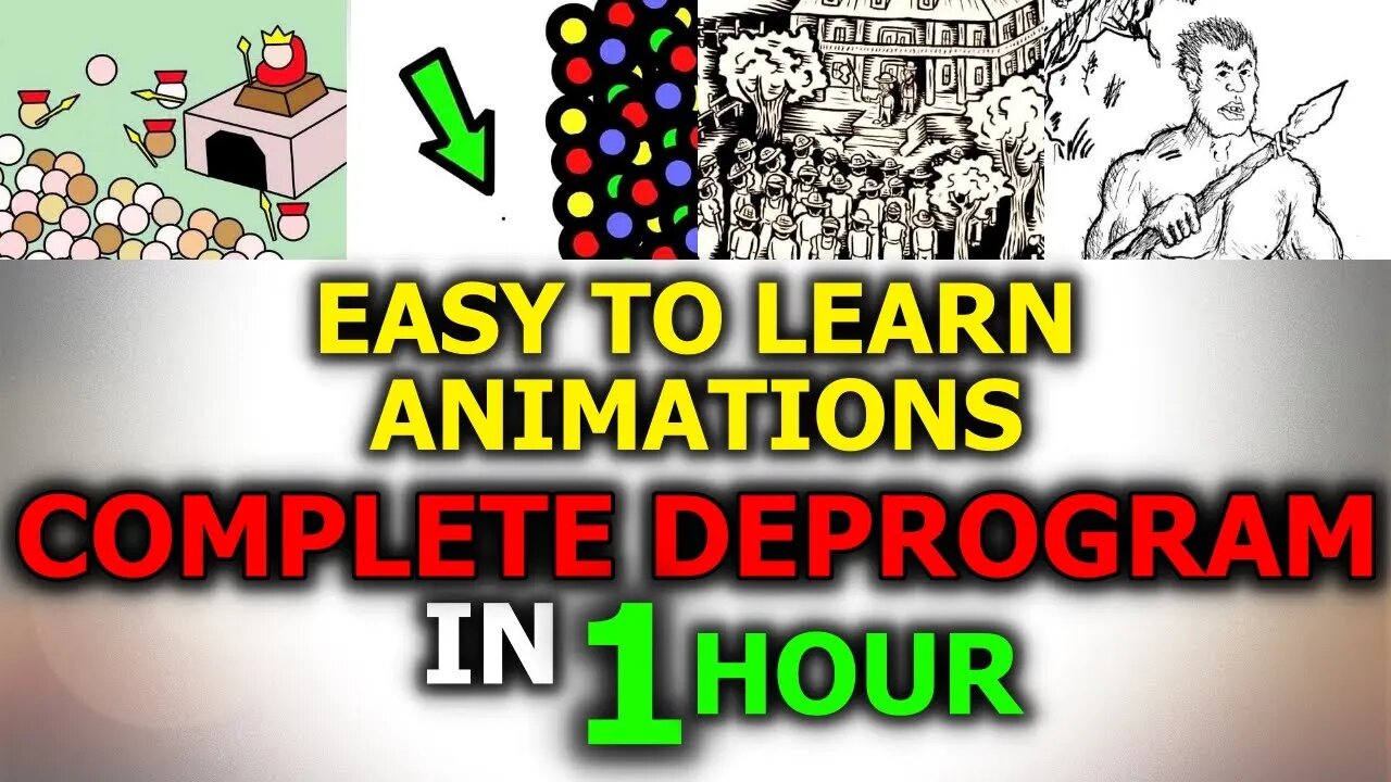 Complete Deprogram In 1 Hour - Animation Compilation From Larken Rose