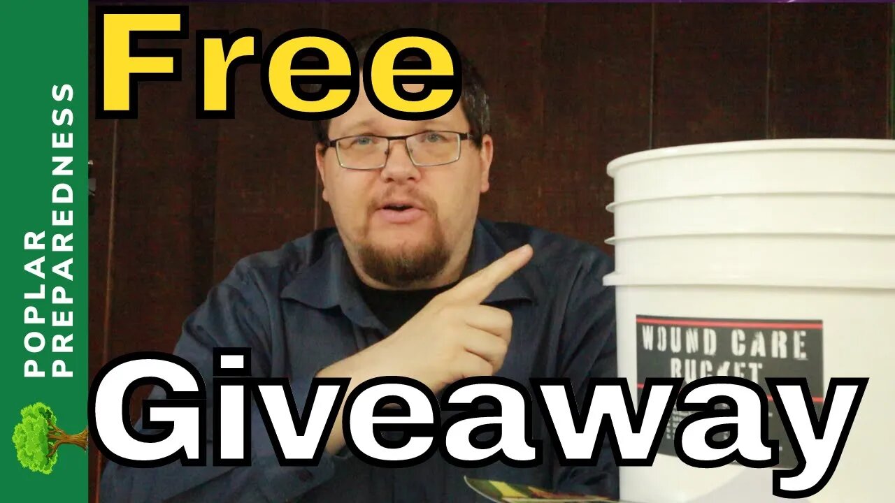 Free Wound Care Bucket Giveaway | Refuge Medical | National Preparedness Month