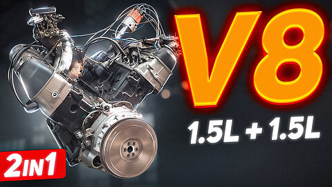 We turn 2 Lada inline-4's into a V8