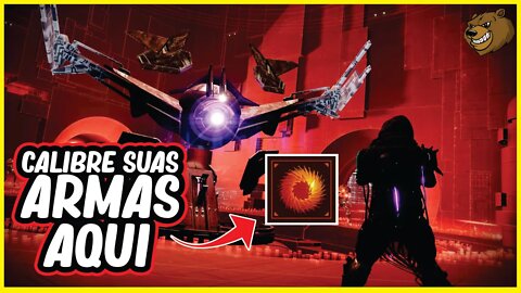 DESTINY 2 │ CALIBRE SUAS ARMAS AQUI QUINTO LOCAL