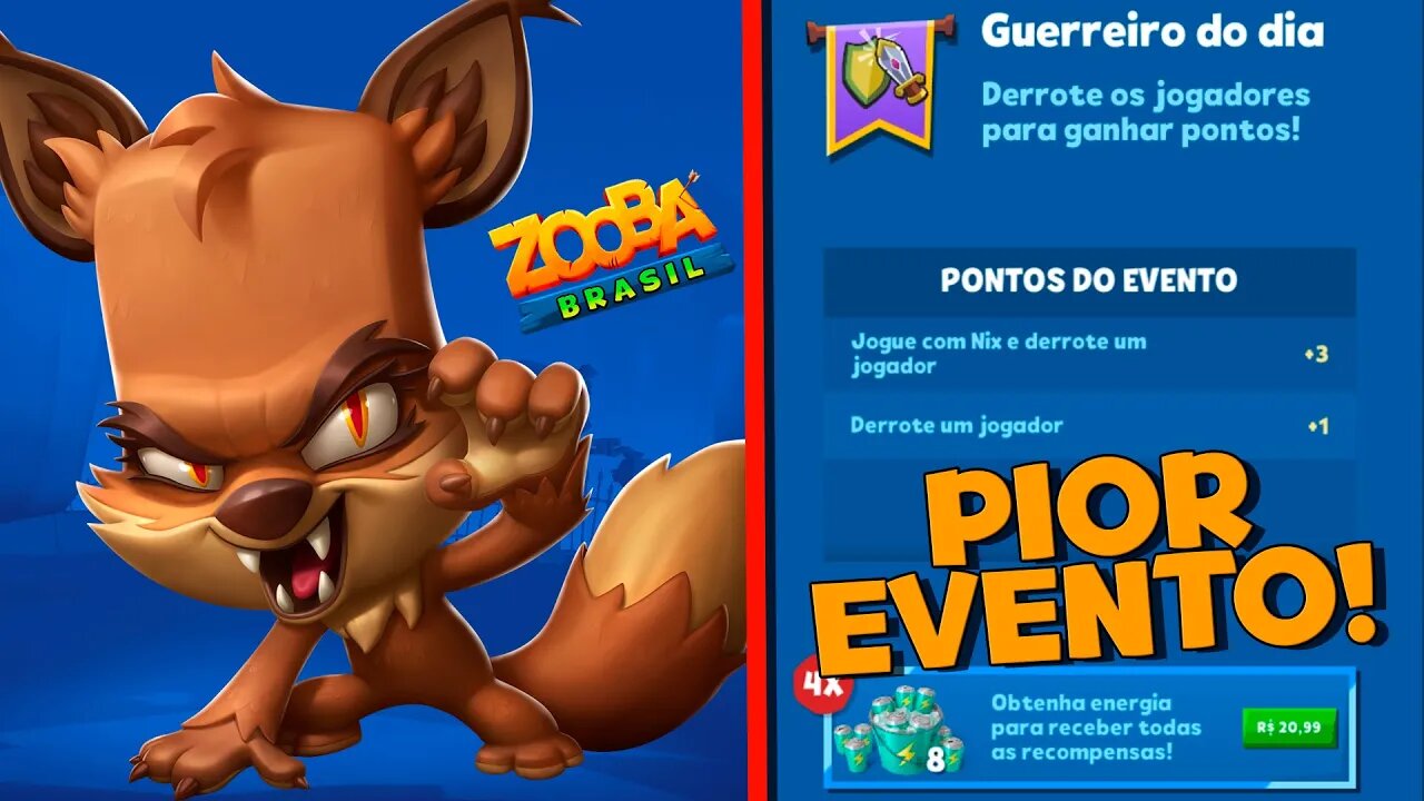Esse é o Pior EVENTO ESPECIAL do Jogo! Zooba
