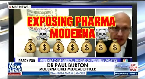 CAUGHT‼️Obviously MODERNA is only about 💰☠