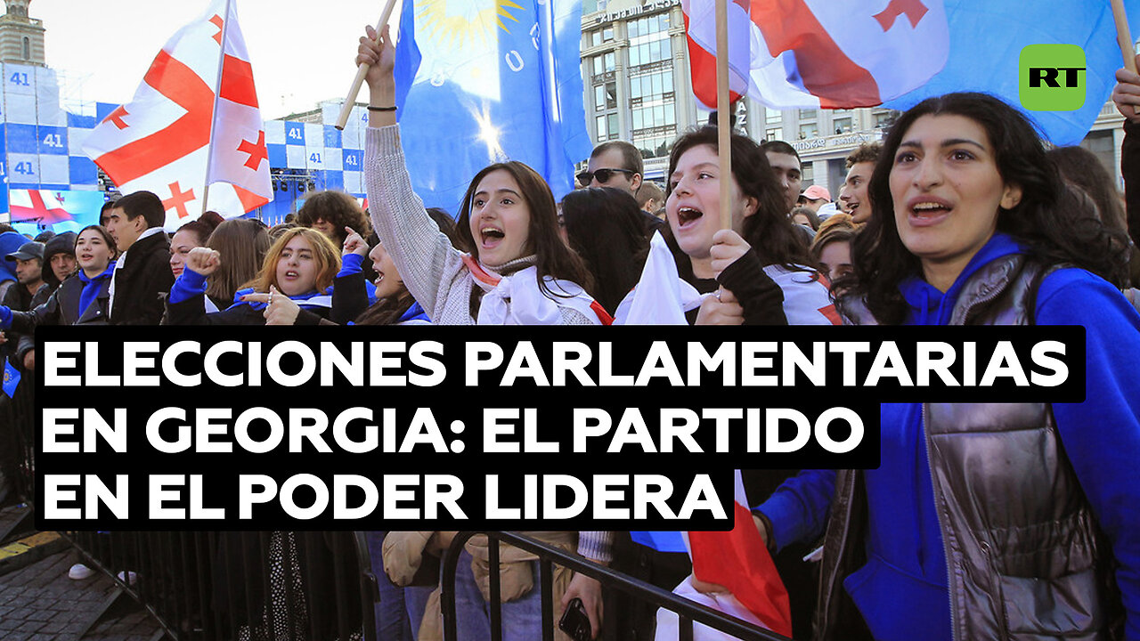 El partido gobernante de Georgia lidera en comicios parlamentarios