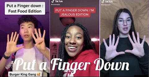 ✨PUT A FINGER DOWN CHALLENGE✨ TIKTOK COMPILATION #1