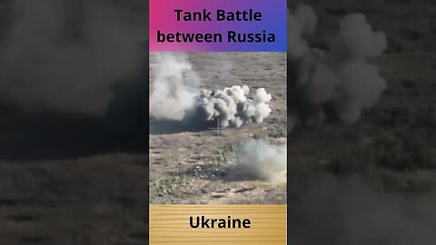 Tank Battle between Russia and Ukraine #russia #ukraine #shorts