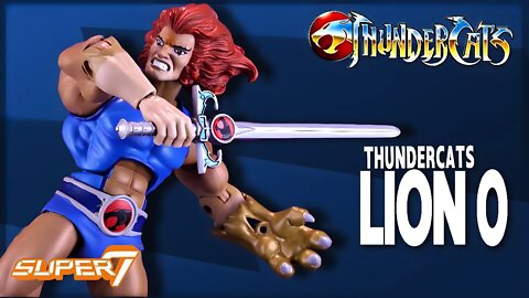 Super7 Thundercats Ultimates Lion-O Version 2 Figure @The Review Spot