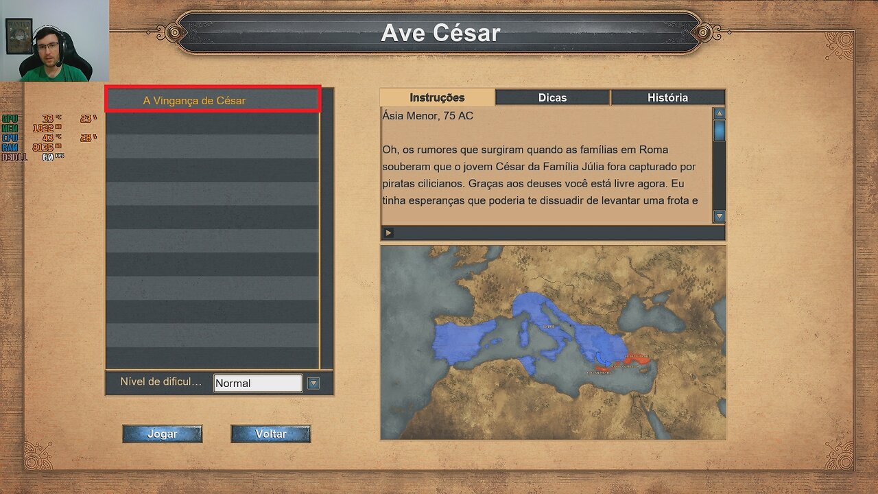 AGE OF EMPIRES 1 - AVE CÉSAR - A VINGANÇA DE CÉSAR