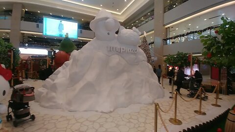 [商場篇]#05 Hello Kitty 45周年-tmtplaza 蘋果森林聖誕相遇之旅