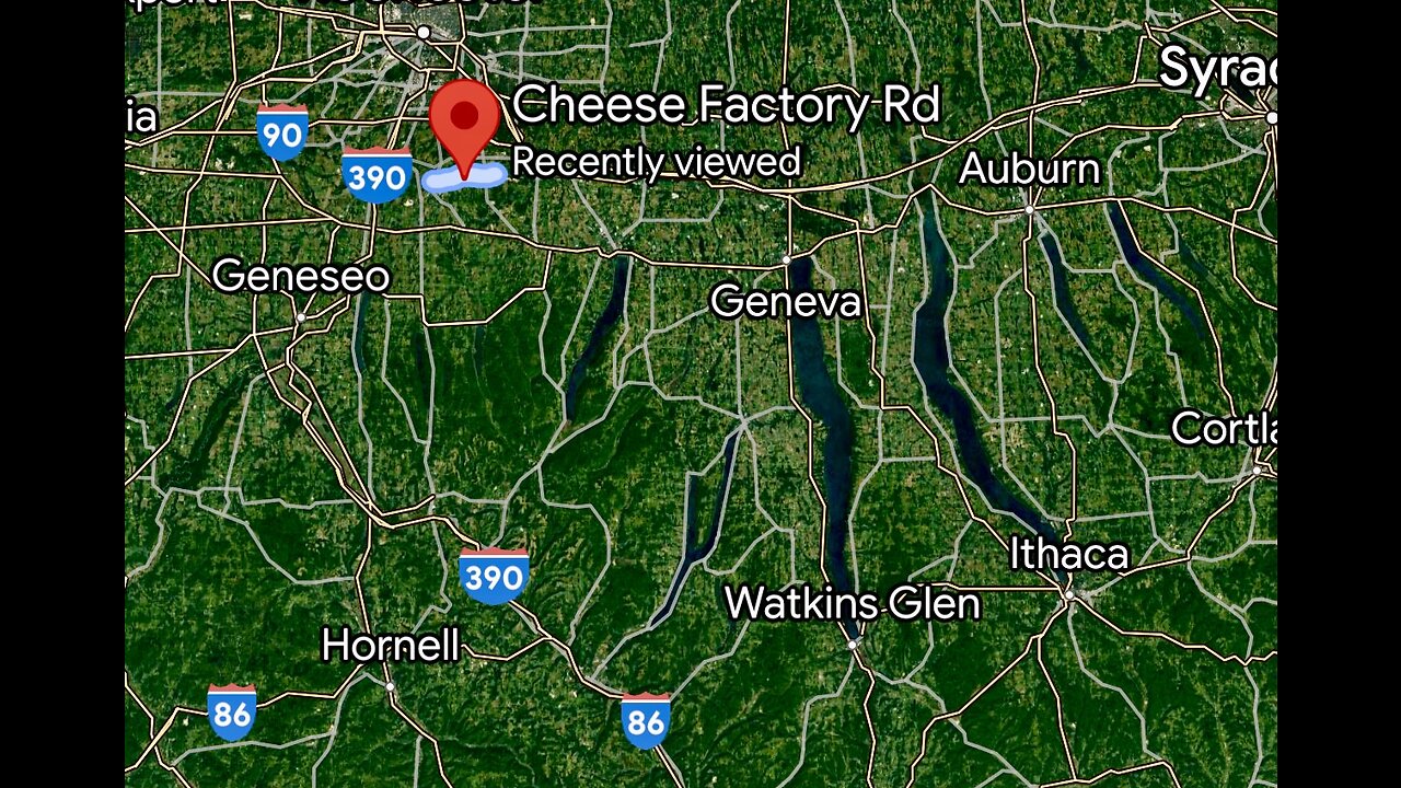 Cheesefactory Rd on Finger Lakes, Hunter has a tatt/trophy of finger lakes on his back