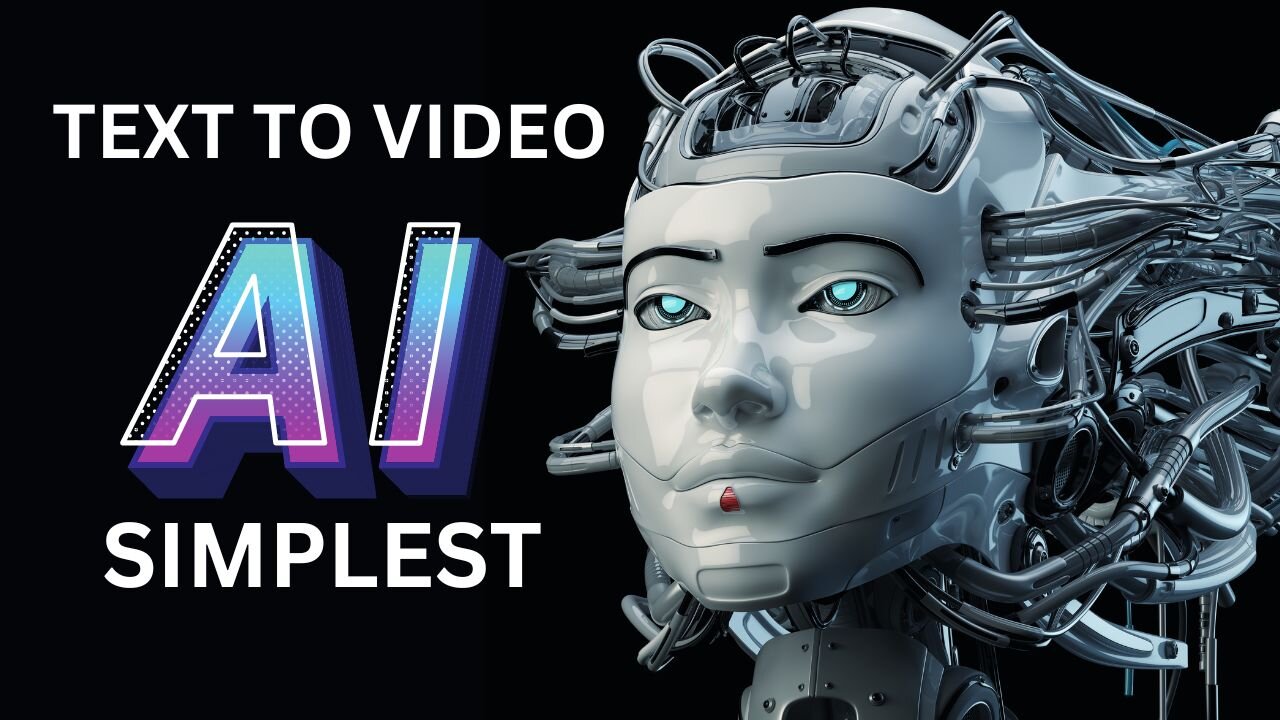 How to convert text to video using the simplest AI?