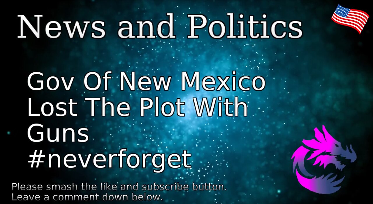 Gov Of New Mexico Lost The Plot With Guns #neverforget