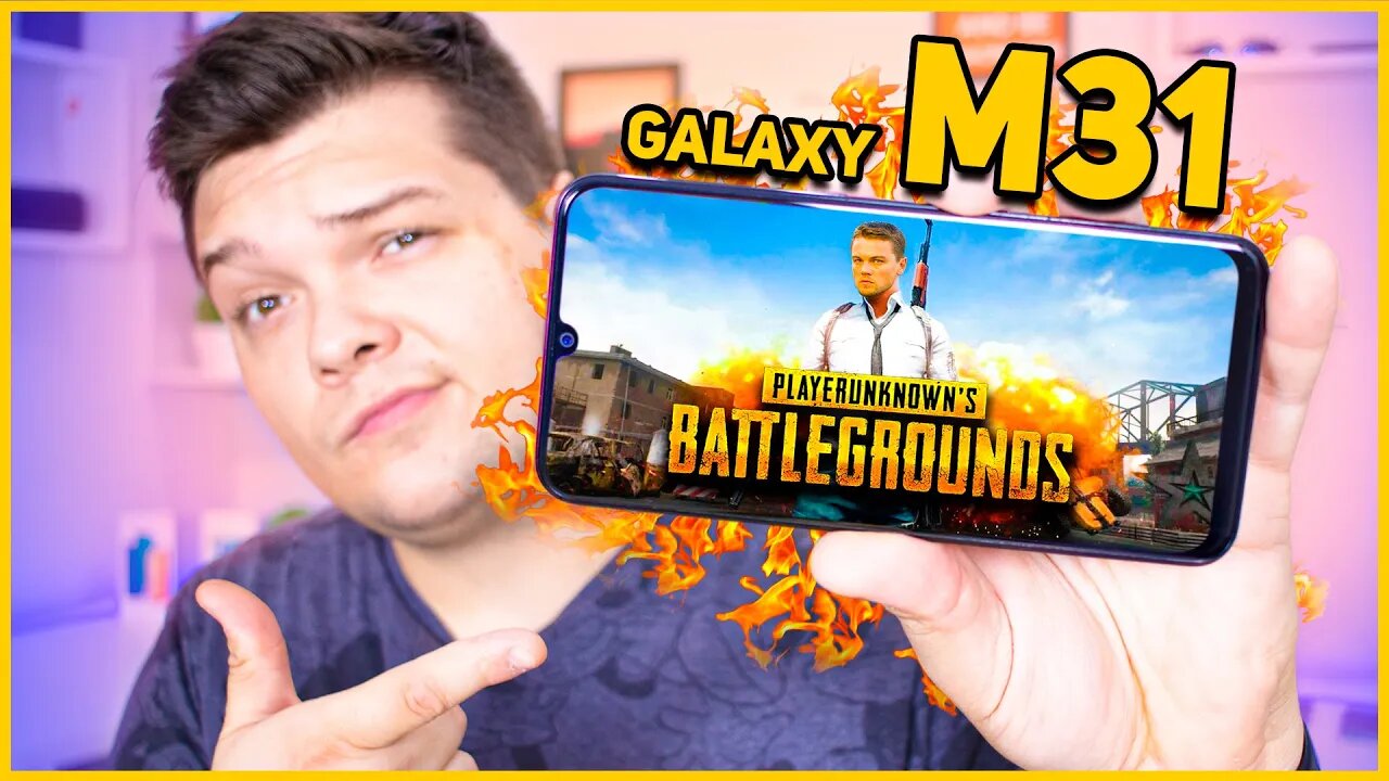 O Galaxy M31 ARREGOU? Teste em JOGOS no PUBG, COD, AOV e ASPHALT 9!