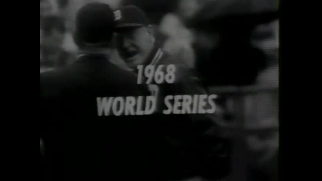 1968-10-07 World Series Game 5 St. Louis Cardinals vs Detroit Tigers