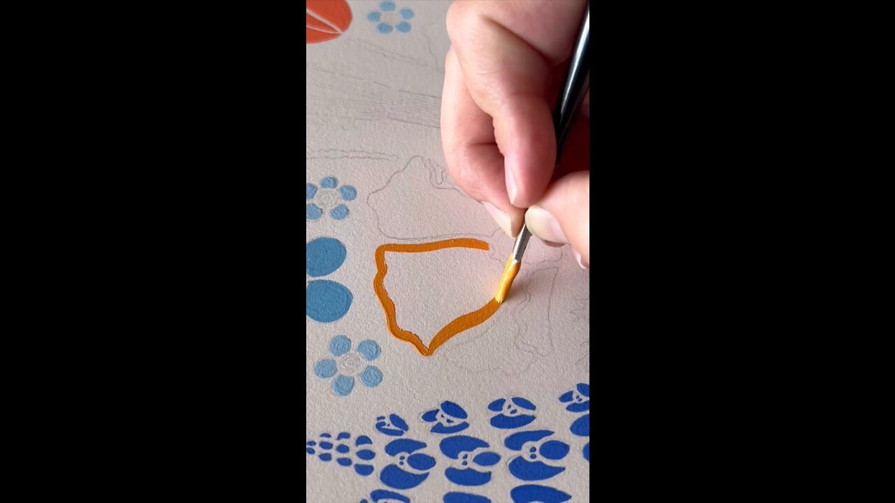 Satisfying painting