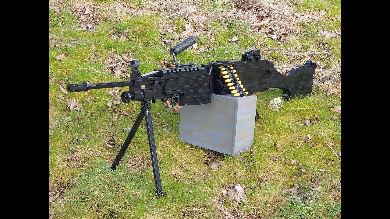 LEGO M249 SAW Machine Gun