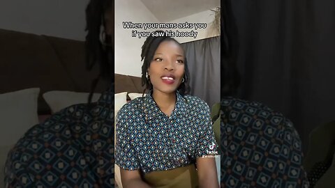 Where’s my man’s hoody???! #lipsync #ndikudzi #actingchallenge