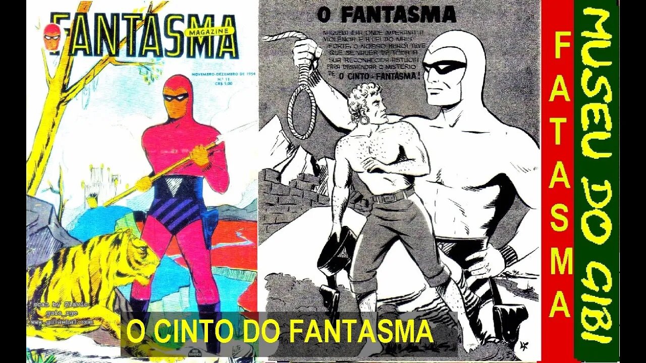 FANTASMA EM-O CINTO DO FANTASMA-1958-#museudogibi #quadrinhos #comics #manga