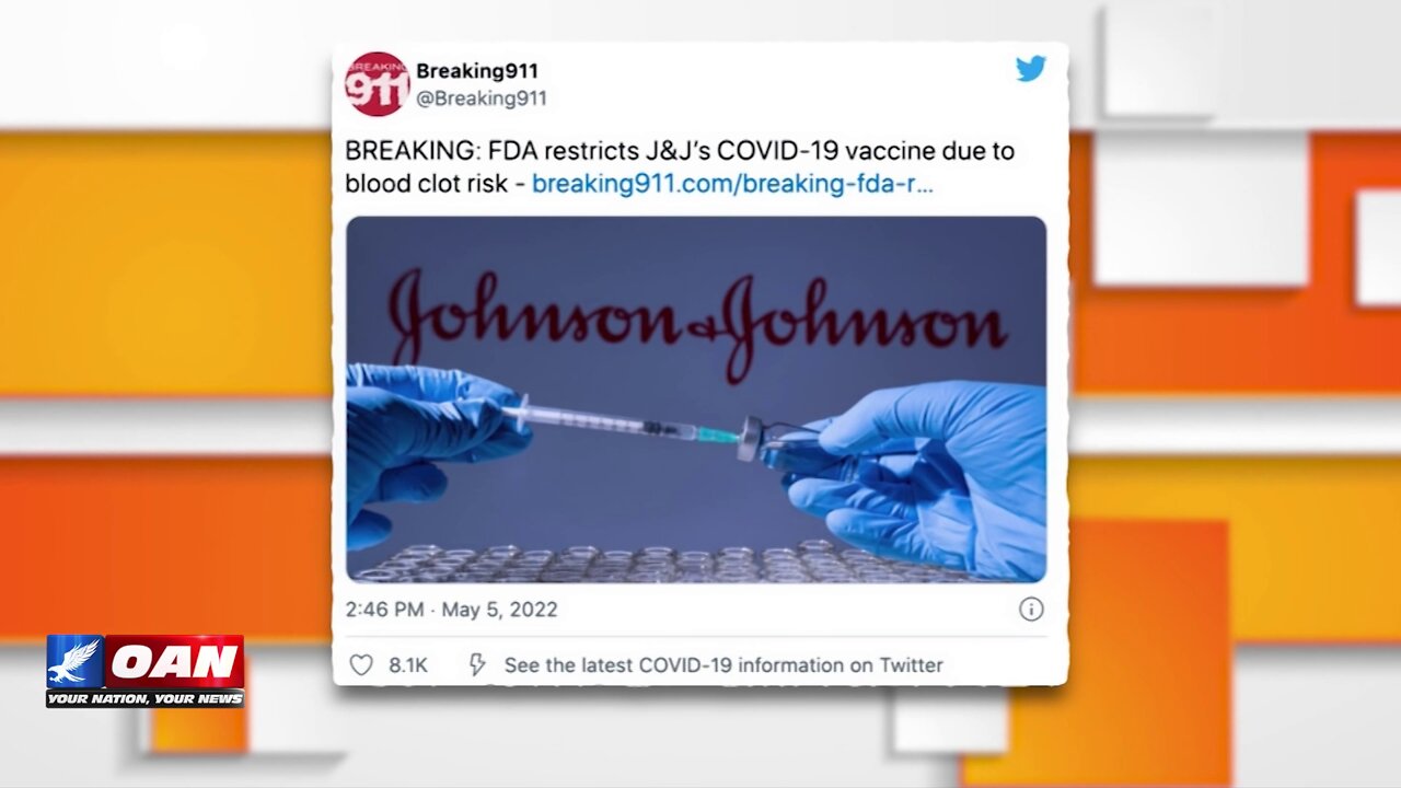 Tipping Point - FDA Limits Use of J&J Vaccine Over Blood Clots