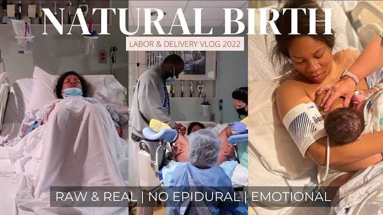 BIRTH VLOG!|RAW&REAL|2ND BABY|NO EPIDURAL