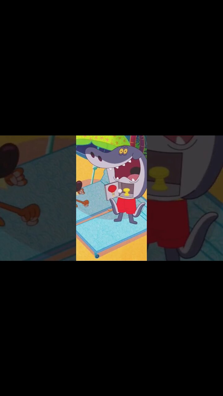 Zig And Sharko Enjoying Beach#shorts #short #zigandsharko #marina # ...