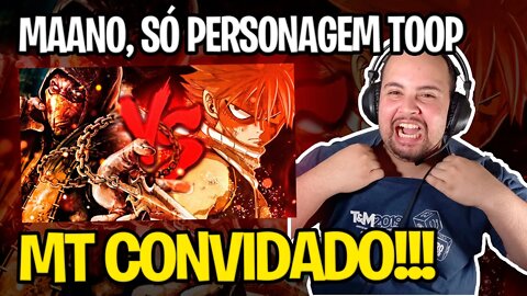 REACT Natsu VS. Scorpion | Duelo de Titãs