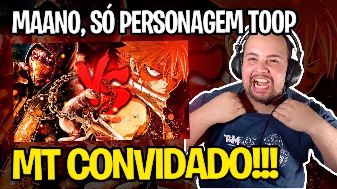 REACT Natsu VS. Scorpion | Duelo de Titãs