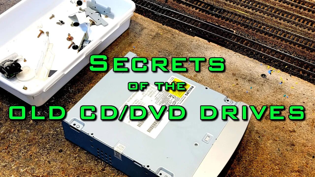 Salvaging an old DVD ROM drive