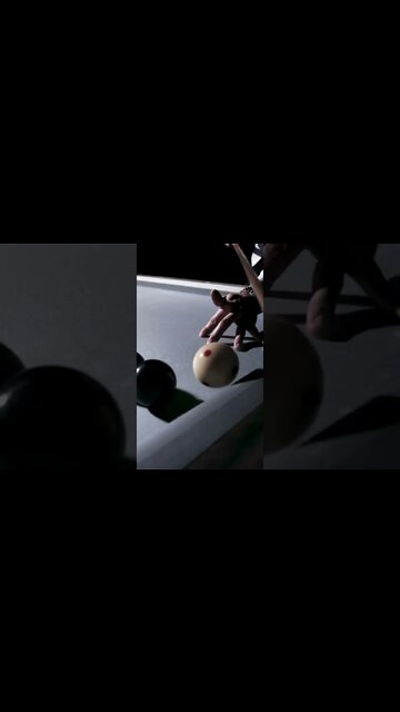 Amazing Pool Trick Shots: Epic Slow Motion #shorts